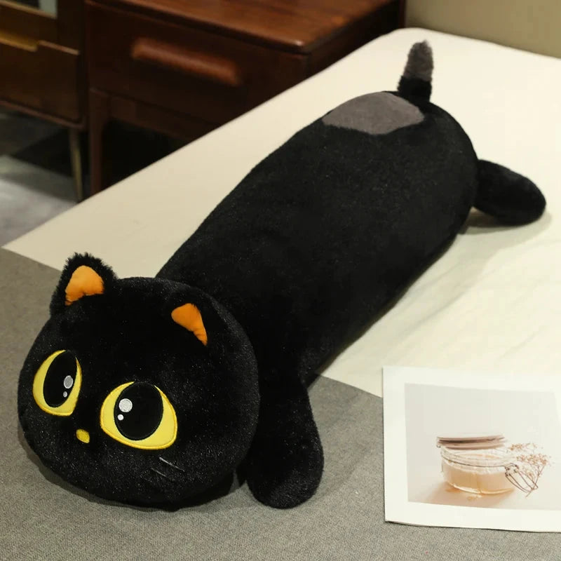 Kawaii Long Snuggly Cat Plush Family - Image 17