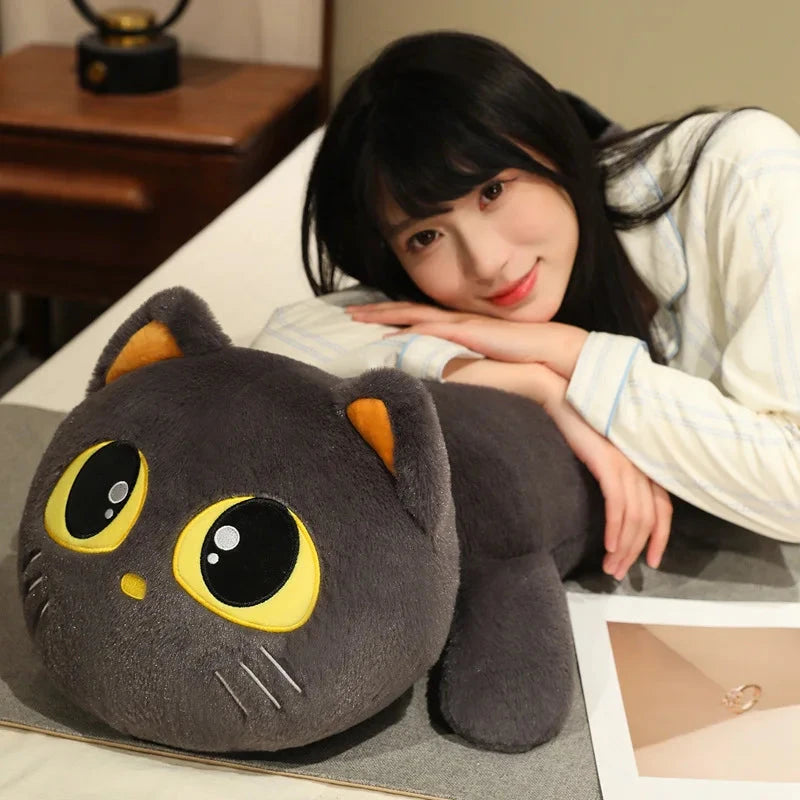 Kawaii Long Snuggly Cat Plush Family - Image 14