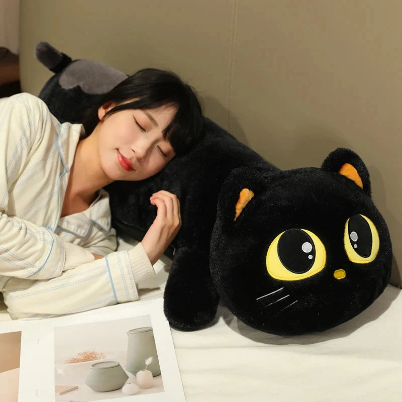Kawaii Long Snuggly Cat Plush Family - Image 12