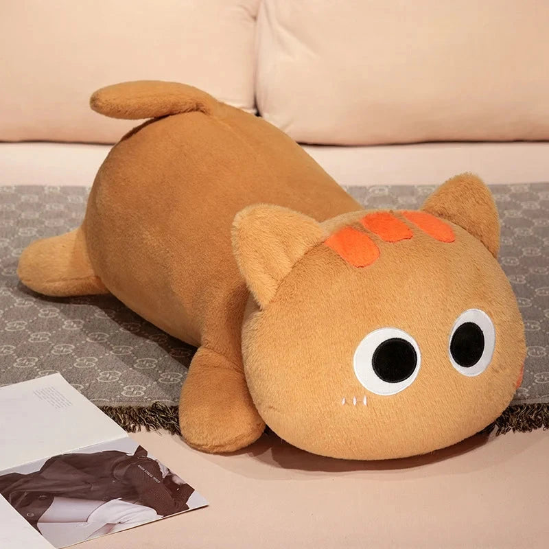 Kawaii Long Snuggly Cat Plushies - Image 5