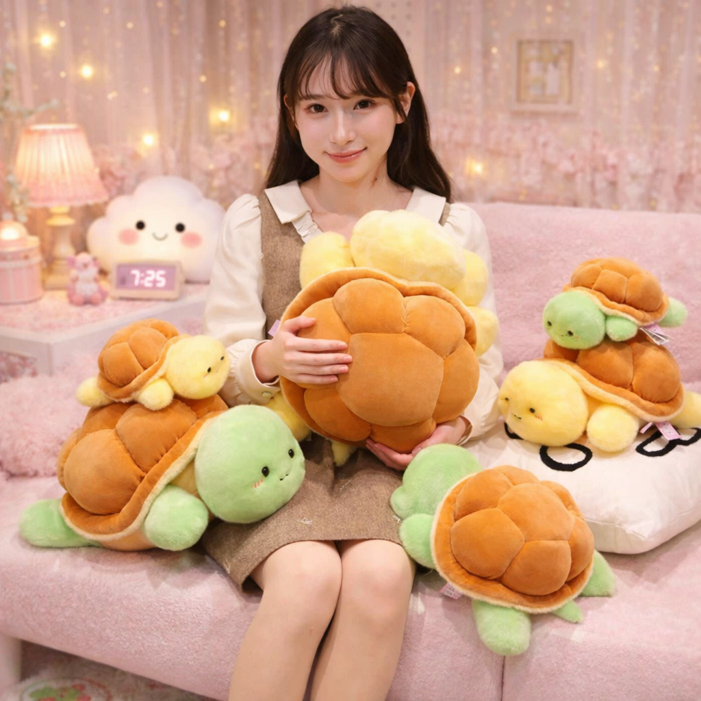 Kawaii Mochi Turtle Plushies - Image 4