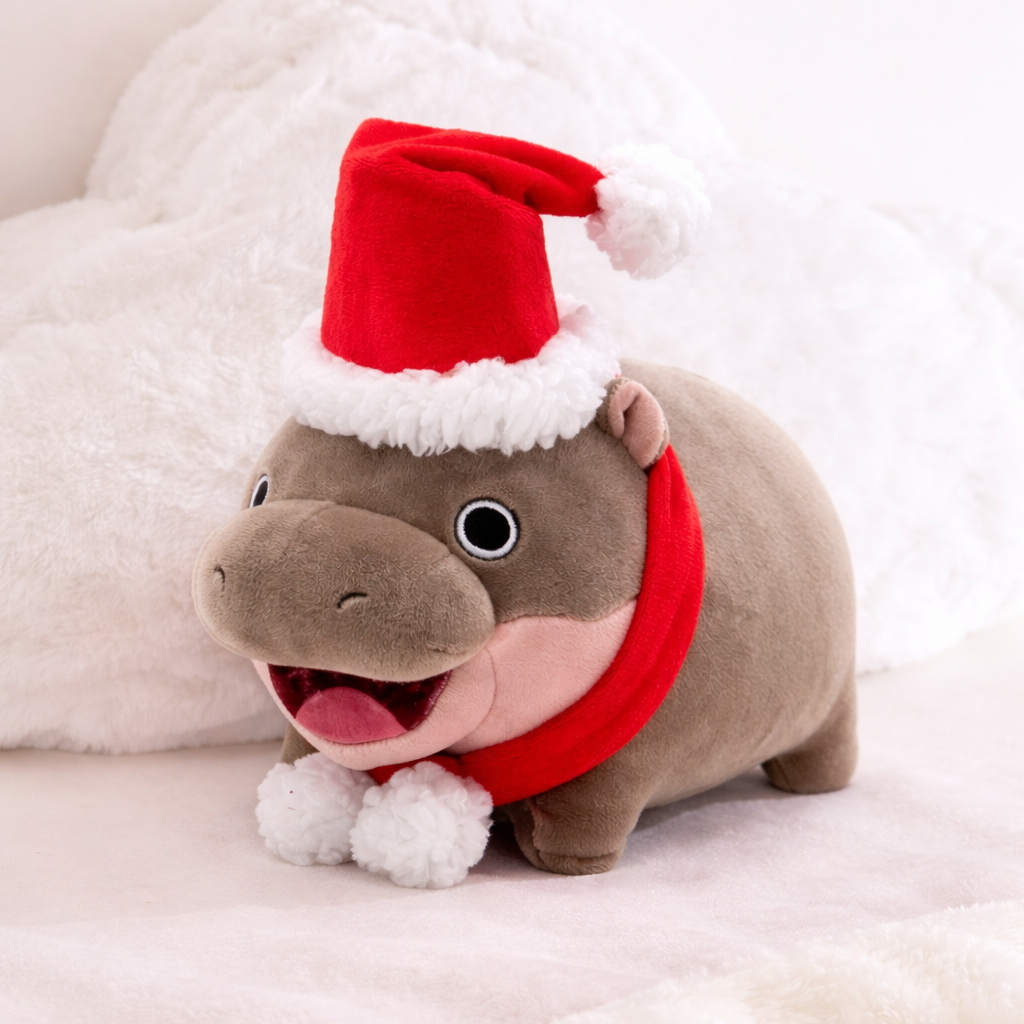Kawaii Moo Deng Baby Hippo Plushie - Image 7