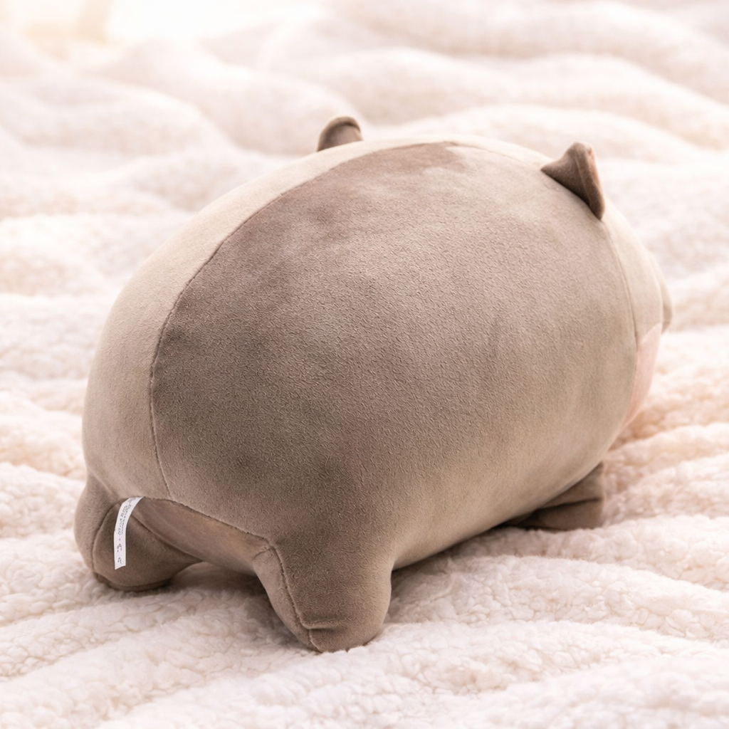 Kawaii Moo Deng Baby Hippo Plushie - Image 2