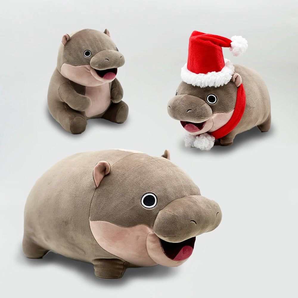 Kawaii Moo Deng Baby Hippo Plushie - Image 9