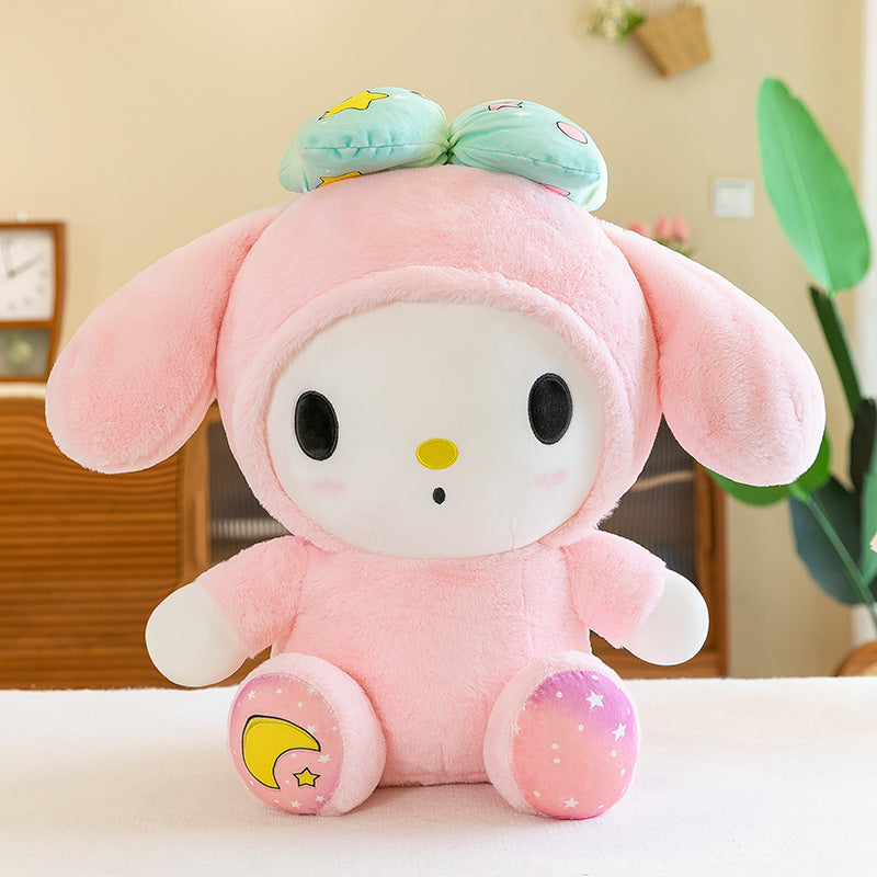 Kawaii Plush Collection: Melody, Kuromi, and Cinnamoroll - Image 8