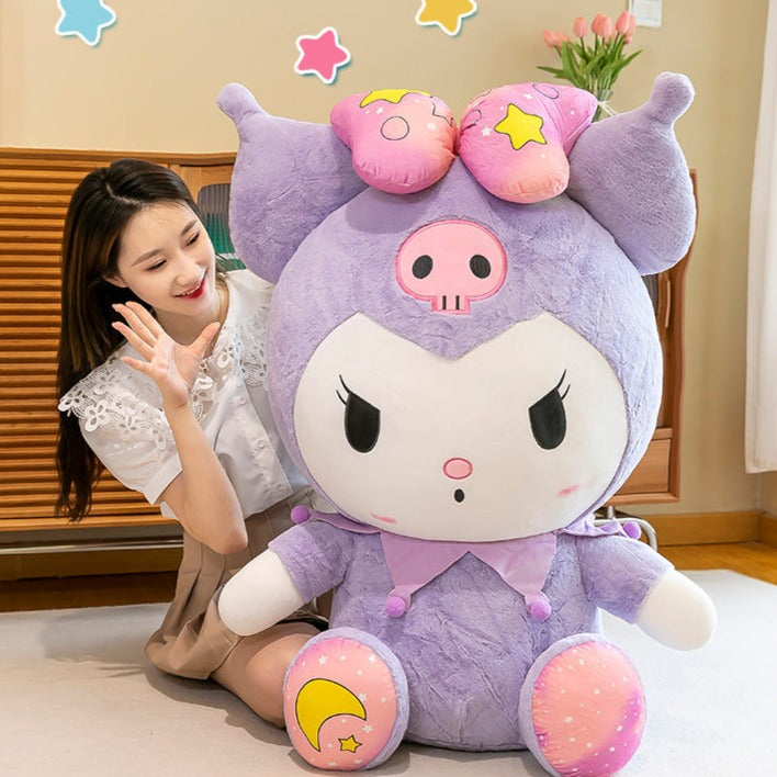 Kawaii Plush Collection: Melody, Kuromi, and Cinnamoroll - Image 5