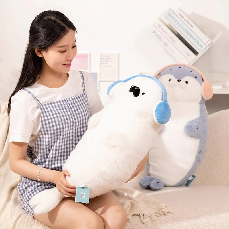 Kawaii Seal Plushie Family - Image 20