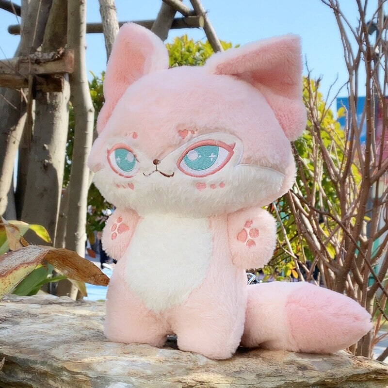 Kawaii Sleek Fox Plushie - Image 2