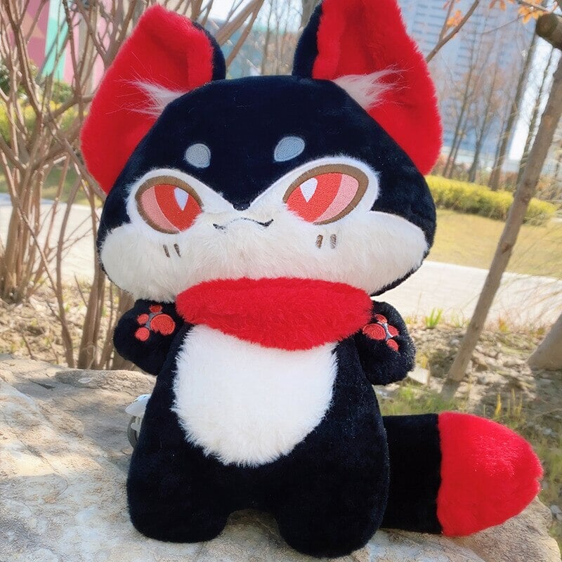 Kawaii Sleek Fox Plushie - Image 3