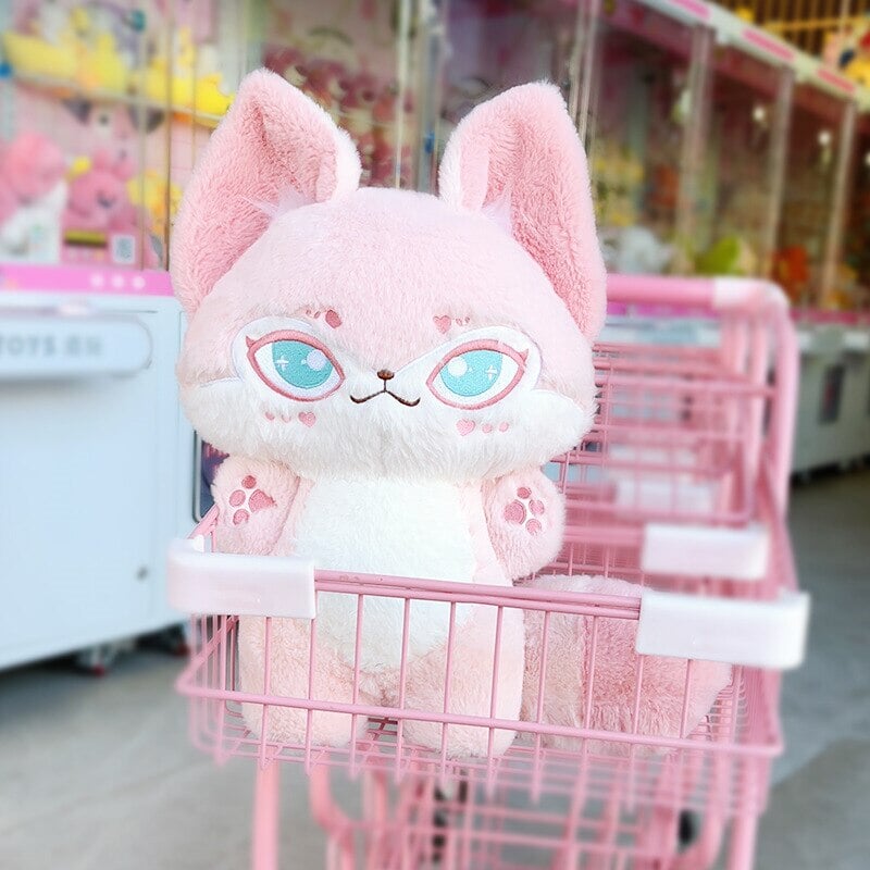 Kawaii Sleek Fox Plushie - Image 12