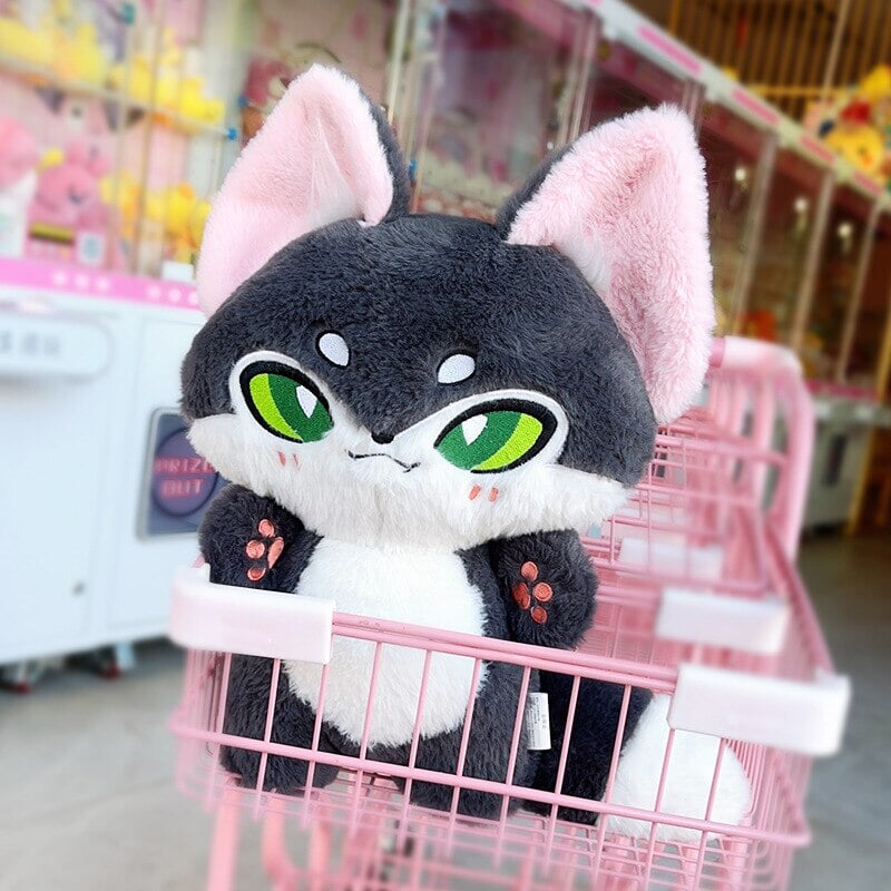 Kawaii Sleek Fox Plushie - Image 9
