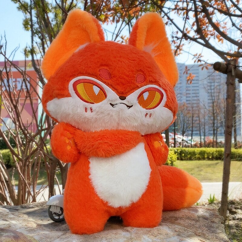 Kawaii Sleek Fox Plushie - Image 7