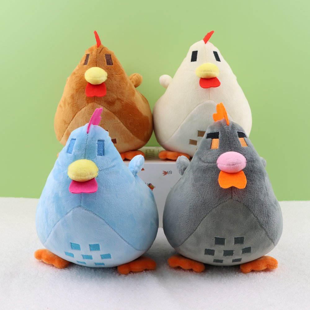 Kawaii Stardew Valley Chicken Plushie - Image 7