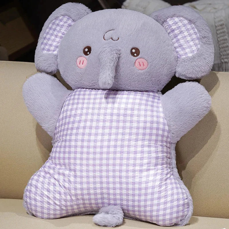 Cozy Pastel Animal Cuddle Cushions - Image 11