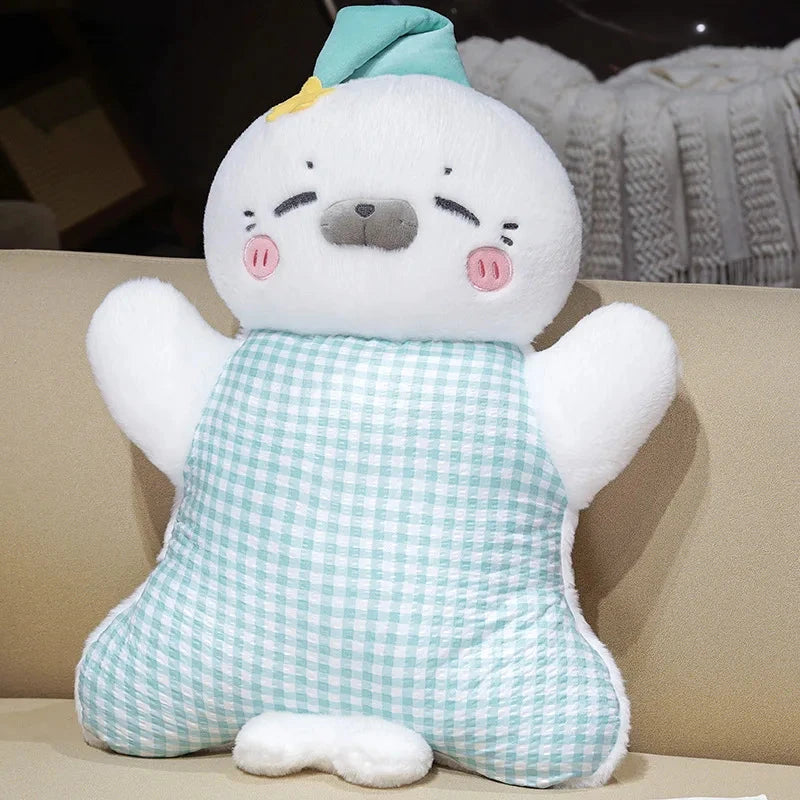 Cozy Pastel Animal Cuddle Cushions - Image 14