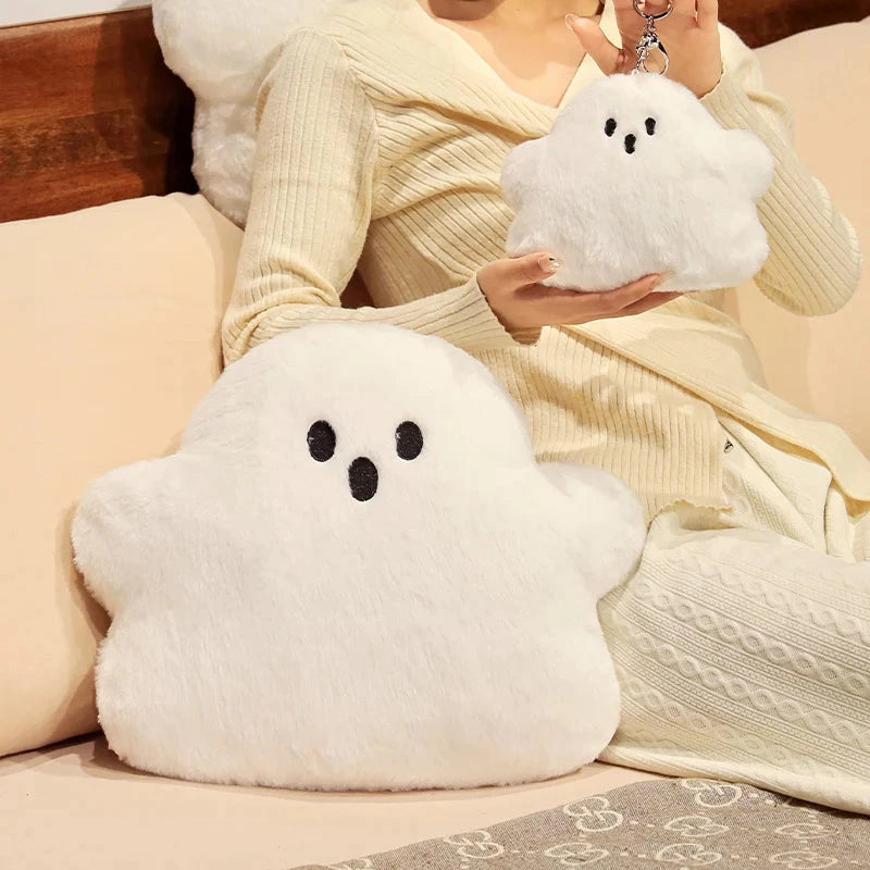 Ghost White Cloud Plush Pillow - Image 7