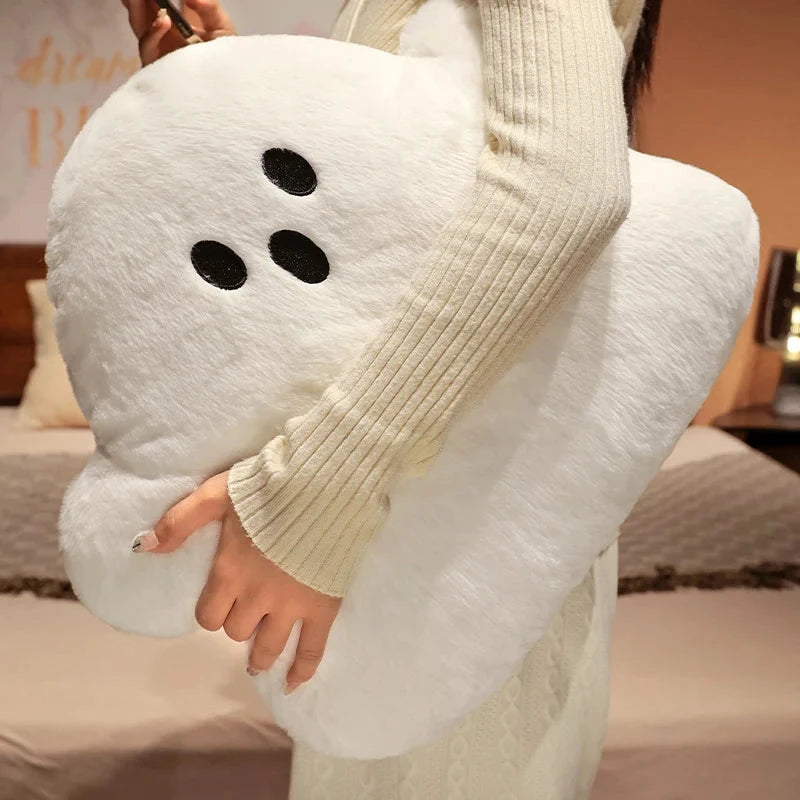 Ghost White Cloud Plush Pillow - Image 20
