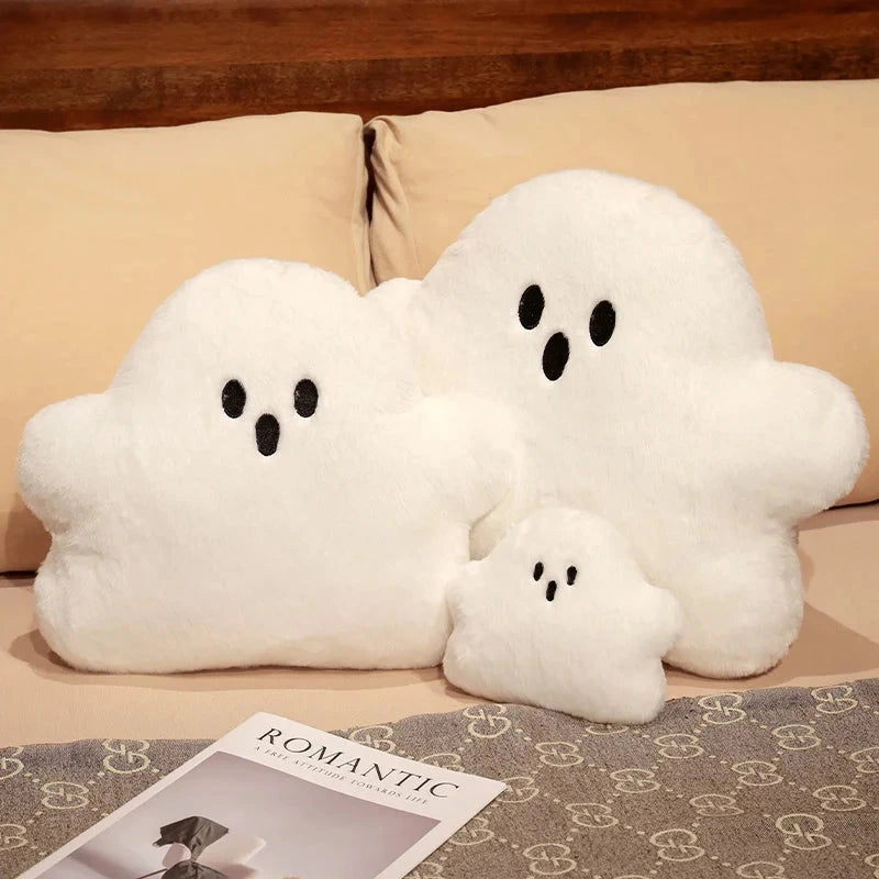 Ghost White Cloud Plush Pillow - Image 2