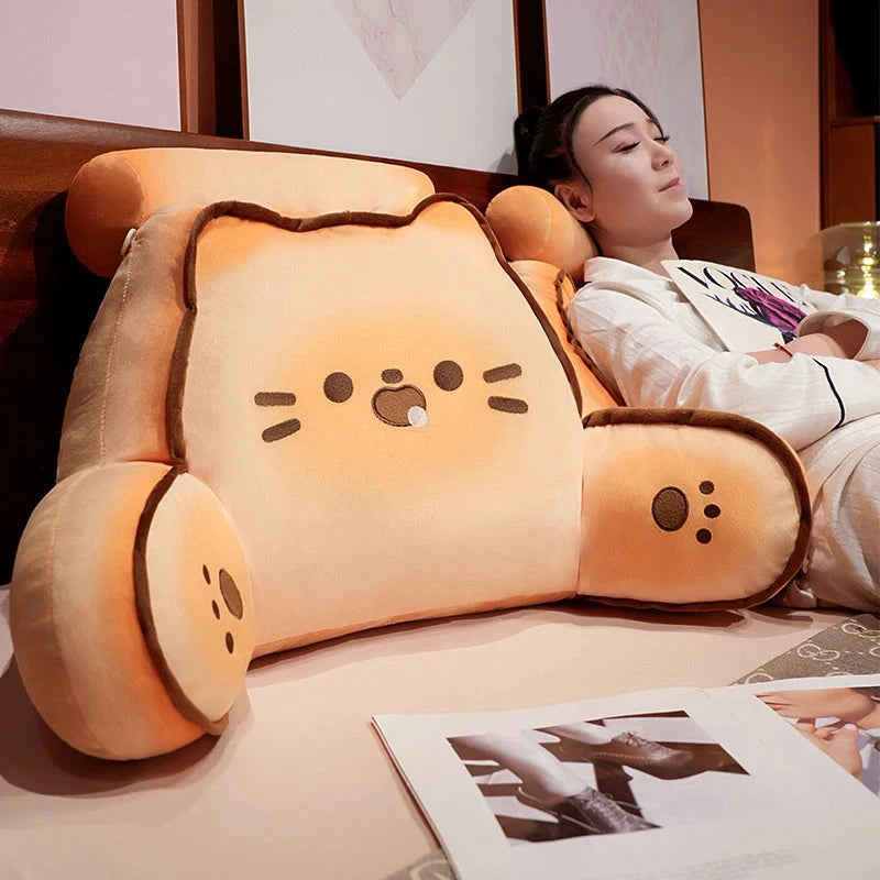 Squishy Bread Cat Dog Bear Resting Cushion Pillow Seat - Image 2