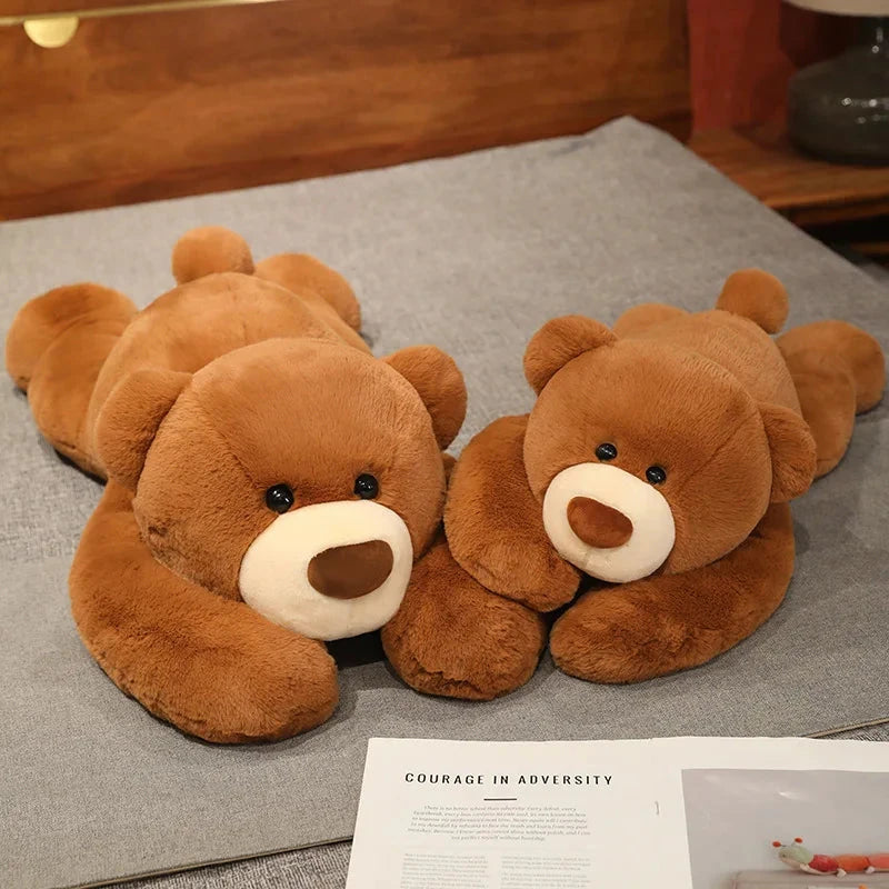 Kumo the Fluffy Brown Bear Plushie - Image 17