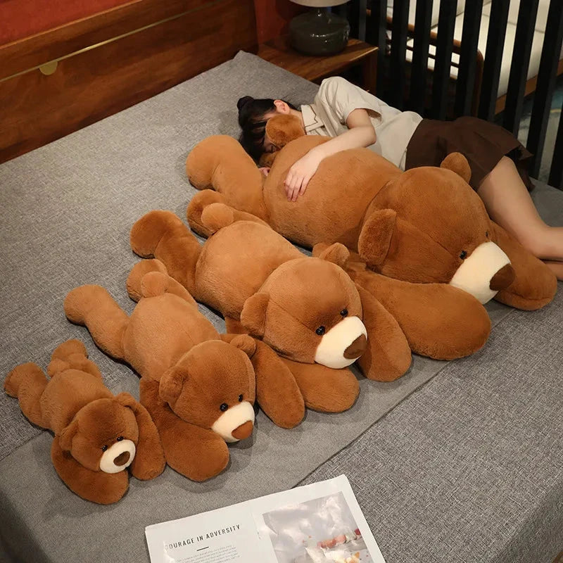 Kumo the Fluffy Brown Bear Plushie - Image 7