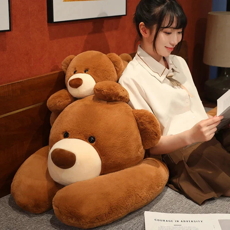 Kumo the Fluffy Brown Bear Plushie - Image 6