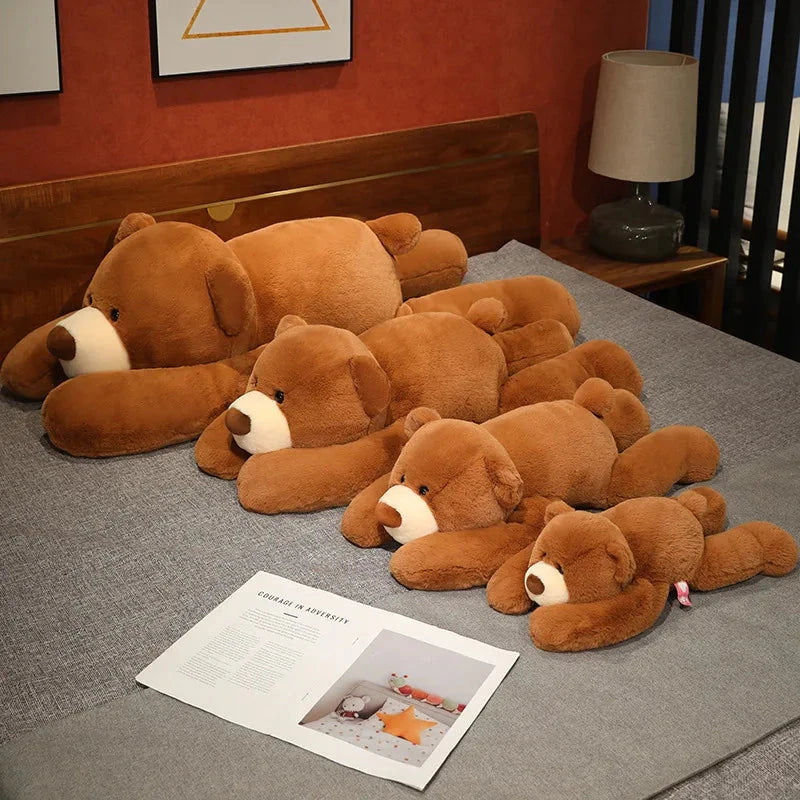 Kumo the Fluffy Brown Bear Plushie - Image 3