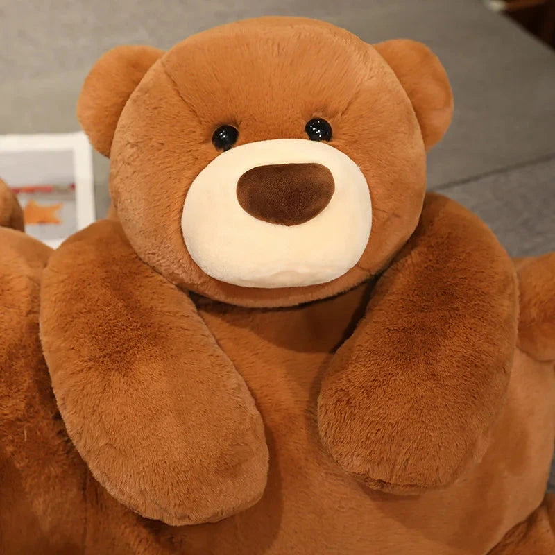 Kumo the Fluffy Brown Bear Plushie - Image 16