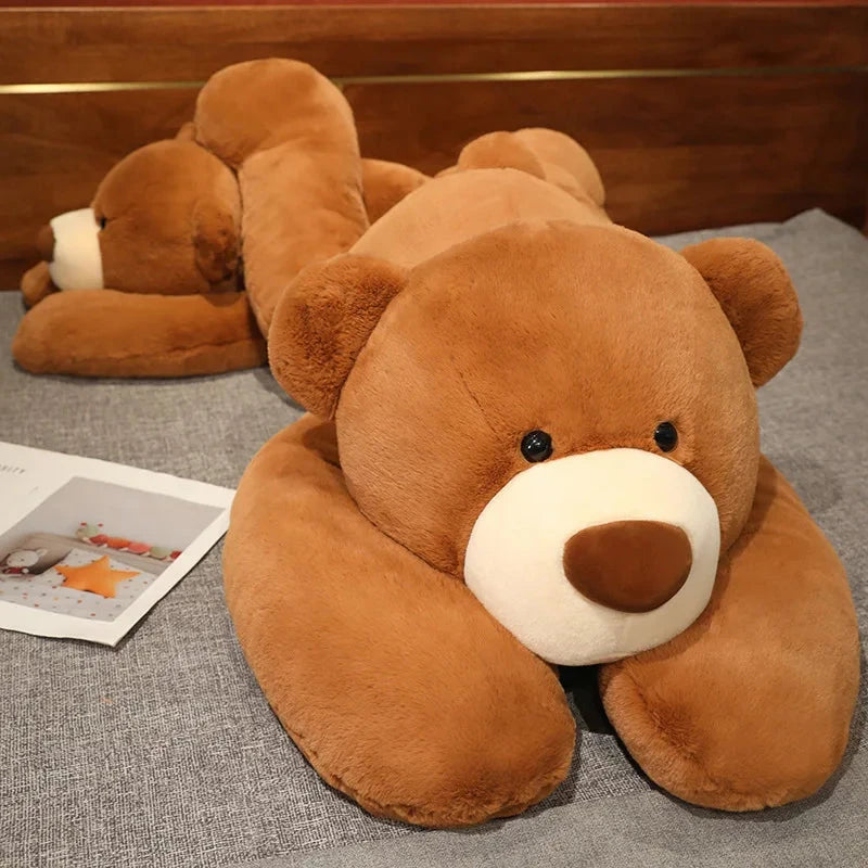Kumo the Fluffy Brown Bear Plushie - Image 15