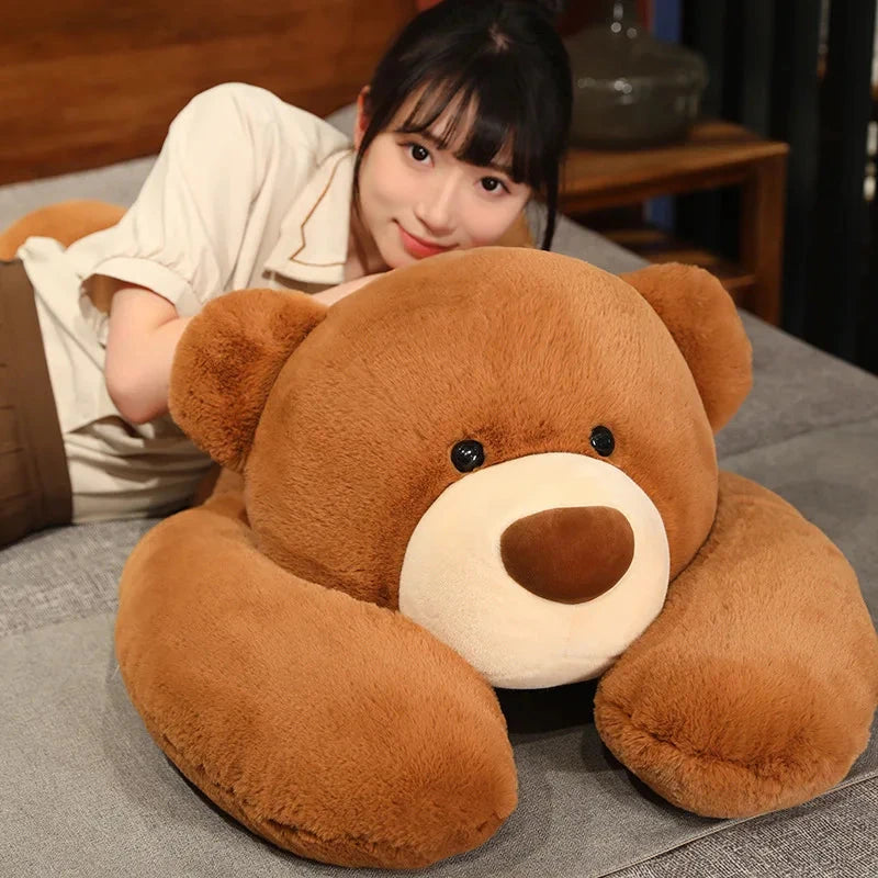 Kumo the Fluffy Brown Bear Plushie - Image 11