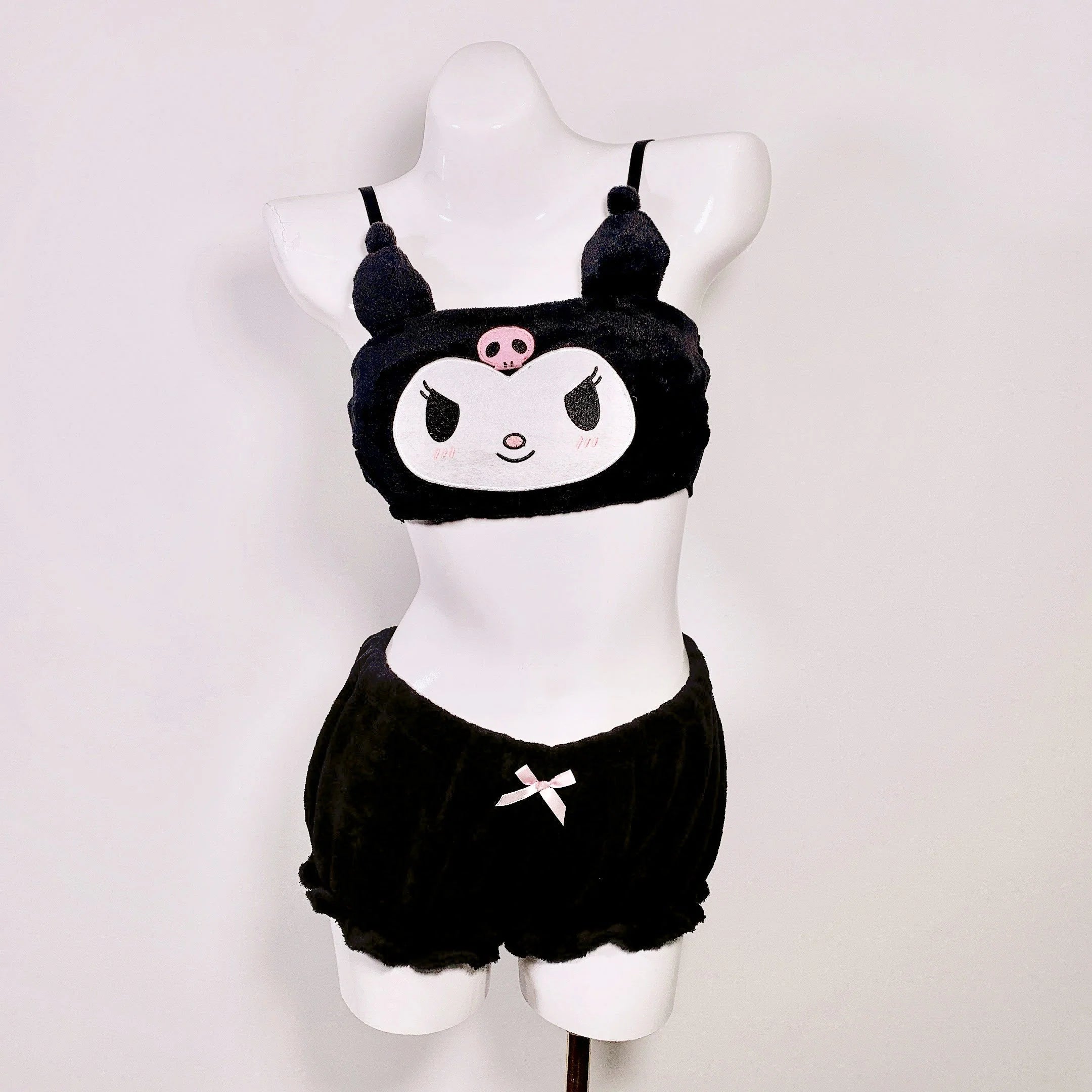 Kuromi Pajama Set Kawaii Ear Pajamas - Image 4