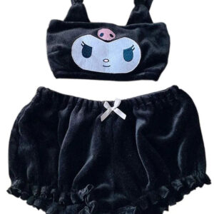 Kuromi Pajama Set Kawaii Ear Pajamas
