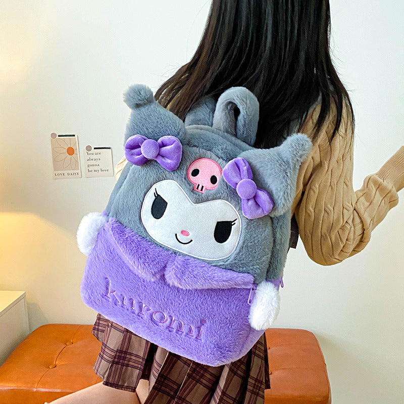 Kuromi Plush Backpack - Image 6