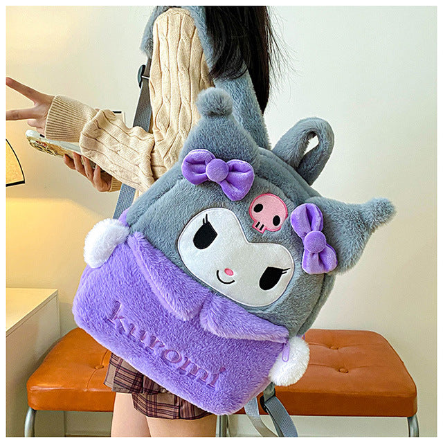 Kuromi Plush Backpack - Image 4