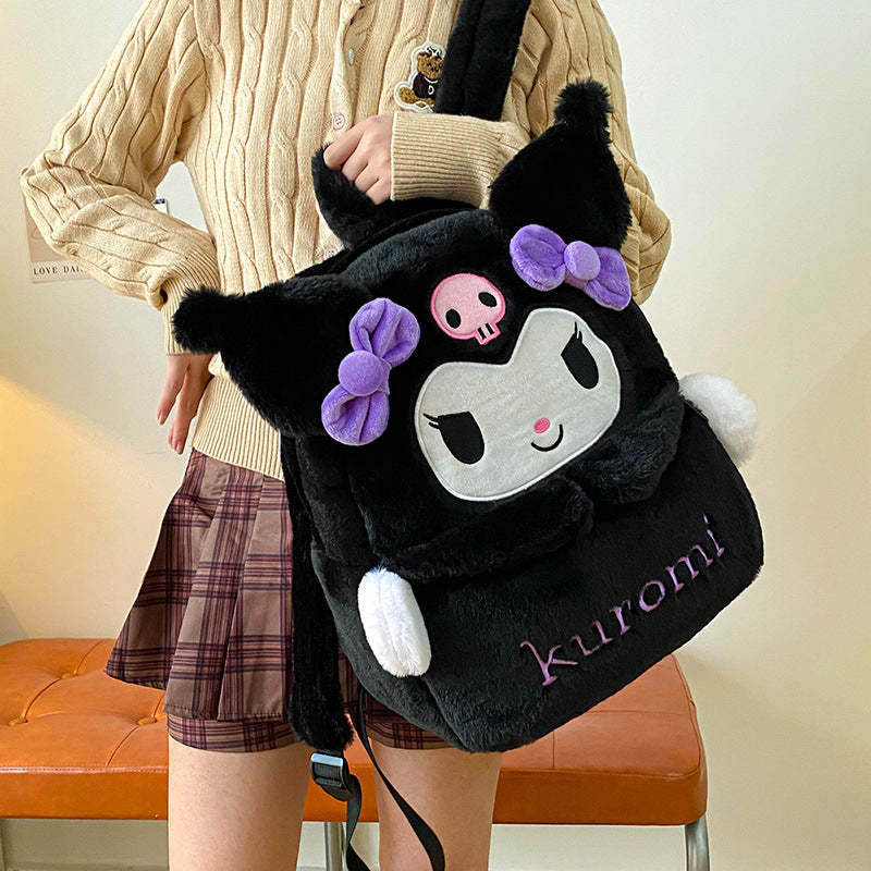 Kuromi Plush Backpack - Image 2