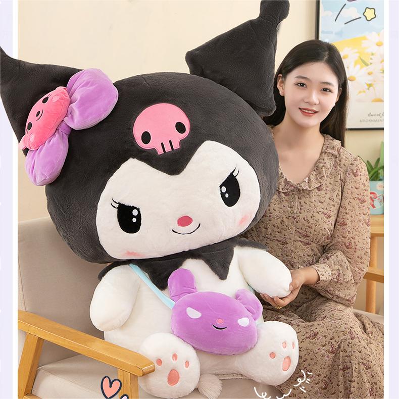 Kuromi With Purse Plush Toy (4 Sizes) - Image 2