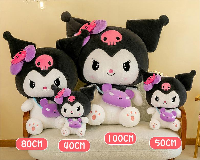 Kuromi With Purse Plush Toy (4 Sizes) - Image 7