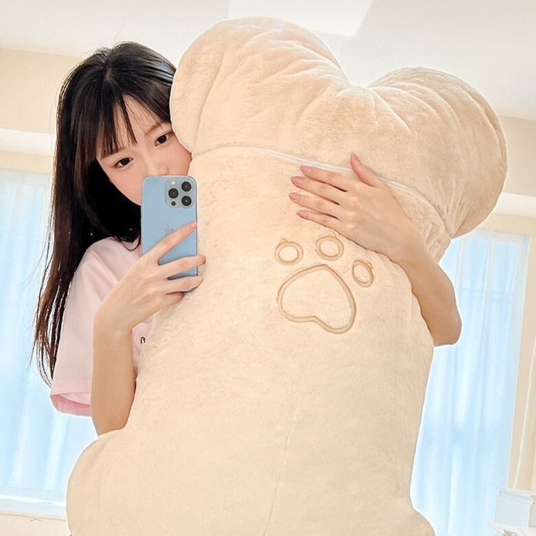 Large Kawaii Taiyaki Bone Carrot Animal Plushie Collection - Image 5