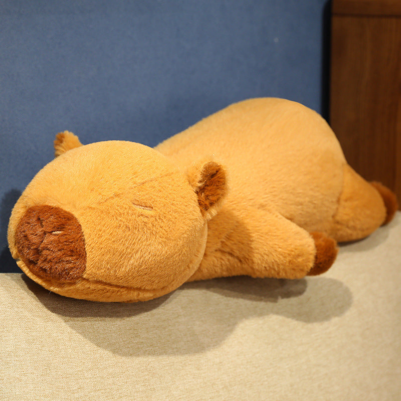Laying Flat Capybara Plush Toy - Image 4