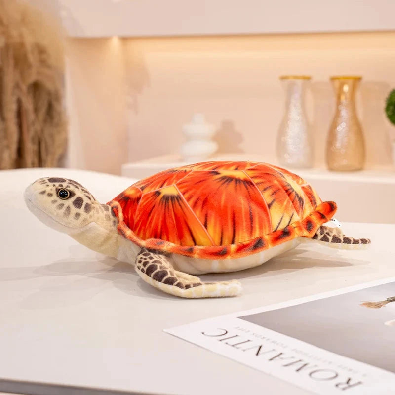 Lifelike Sea Turtle Plushies - Image 11