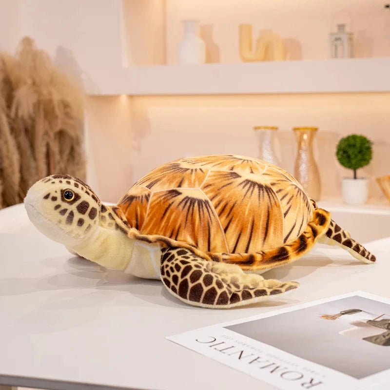 Lifelike Sea Turtle Plushies - Image 9