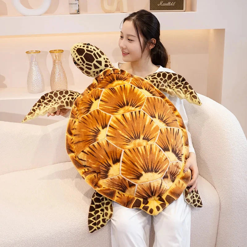 Lifelike Sea Turtle Plushies - Image 8