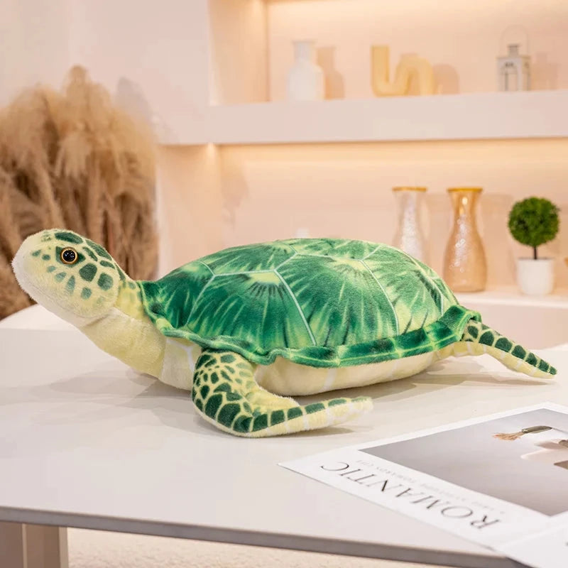 Lifelike Sea Turtle Plushies - Image 10