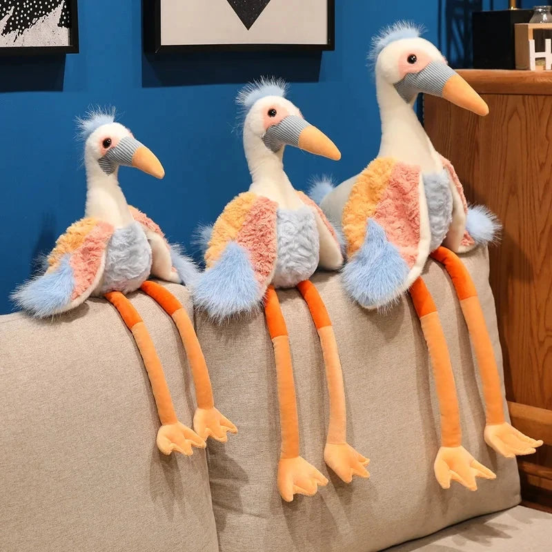 Lila the Long-legged Crane Plush - Image 4