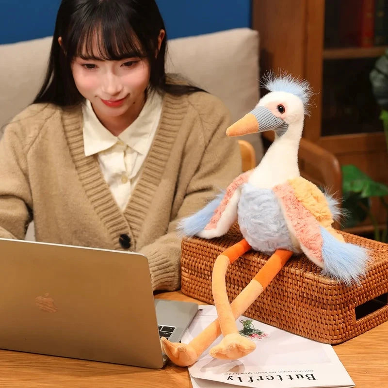 Lila the Long-legged Crane Plush - Image 14