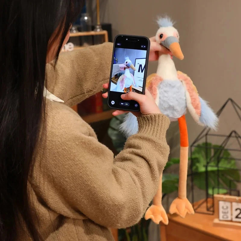 Lila the Long-legged Crane Plush - Image 11