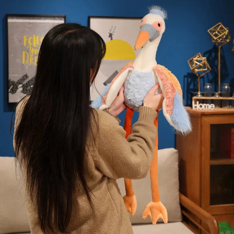 Lila the Long-legged Crane Plush - Image 10