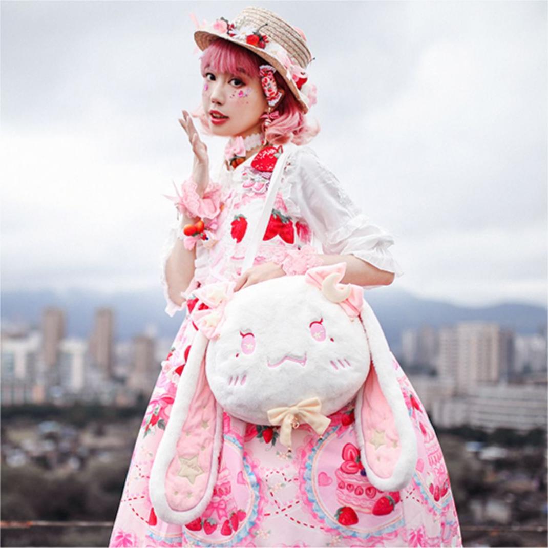 Lolita Bunny Plush Bag - Image 2