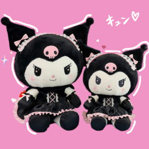 Lolita Kuromi Plush Toy (4 sizes)