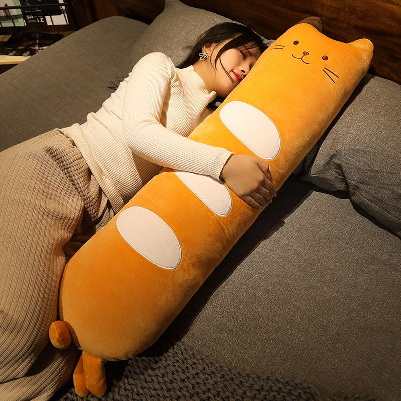 Long Baguette Cute Cat Bread Plushie - Image 9